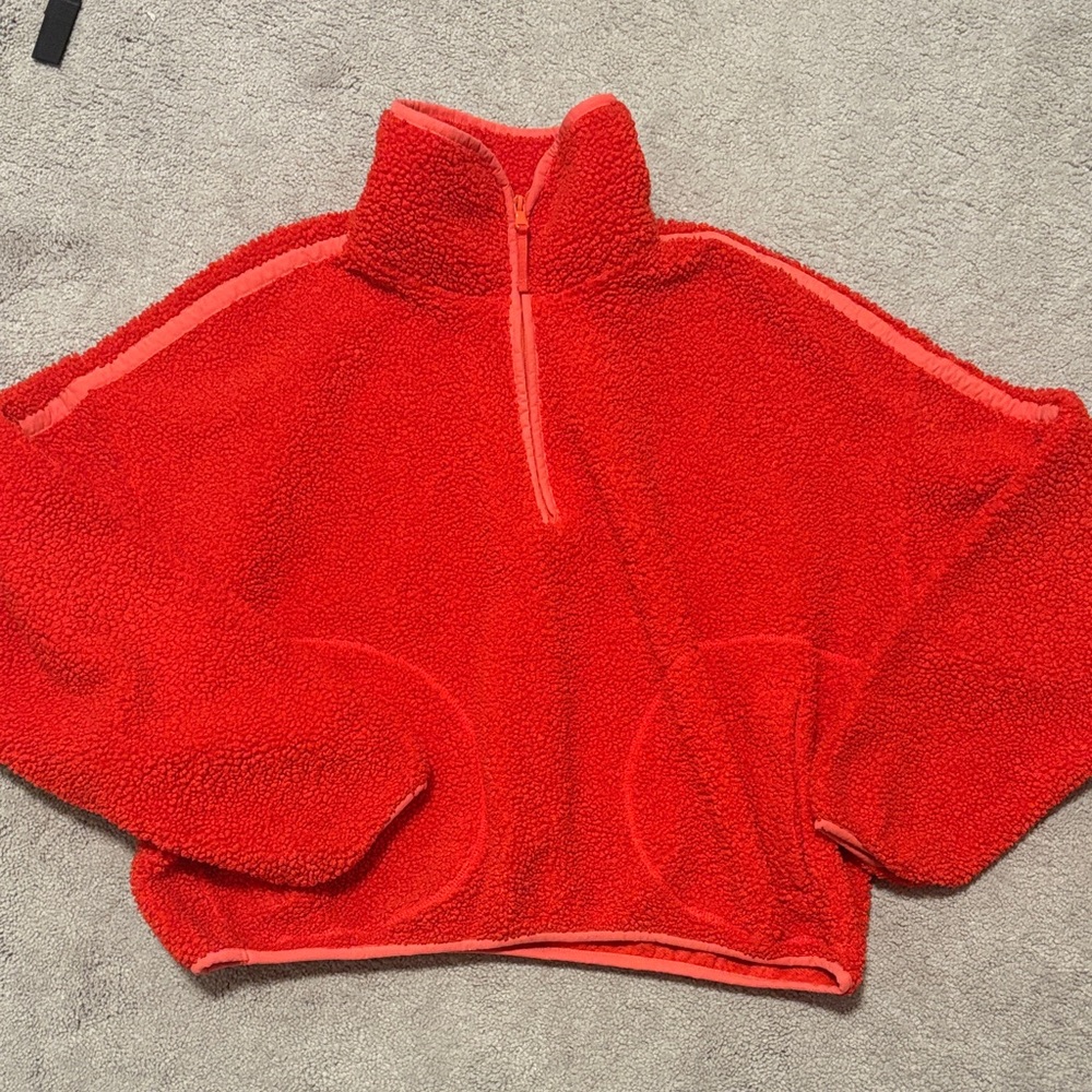 Old Navy Red Fleece Jacket